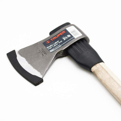 Truper ML-3-1/2M, Hacha media labor, 3-1/2 lb, mango de 36"
