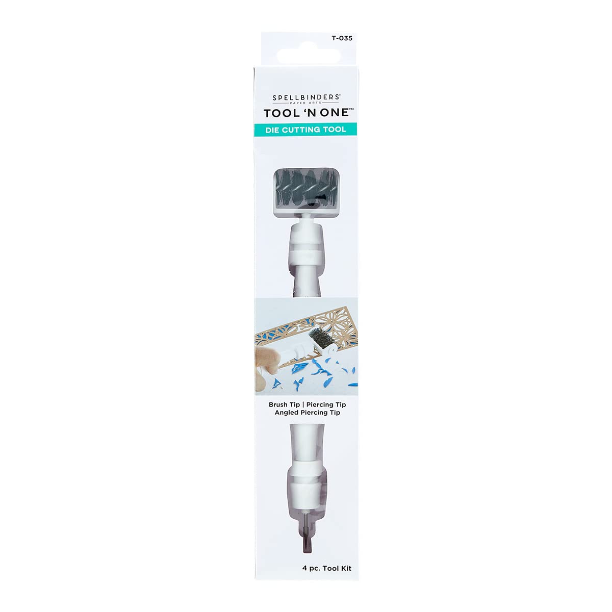 Spellbinders Tool 'n One, blanco
