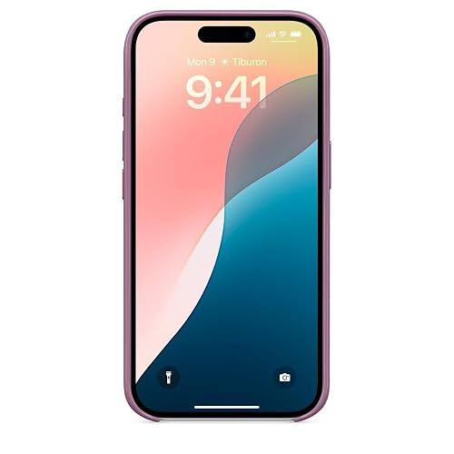 Beats - Funda iPhone 16 – MagSafe, Funda Protectora Resistente a los rasguños, Delgada, con Revestimiento de Microfibra – Púrpura Atardecer