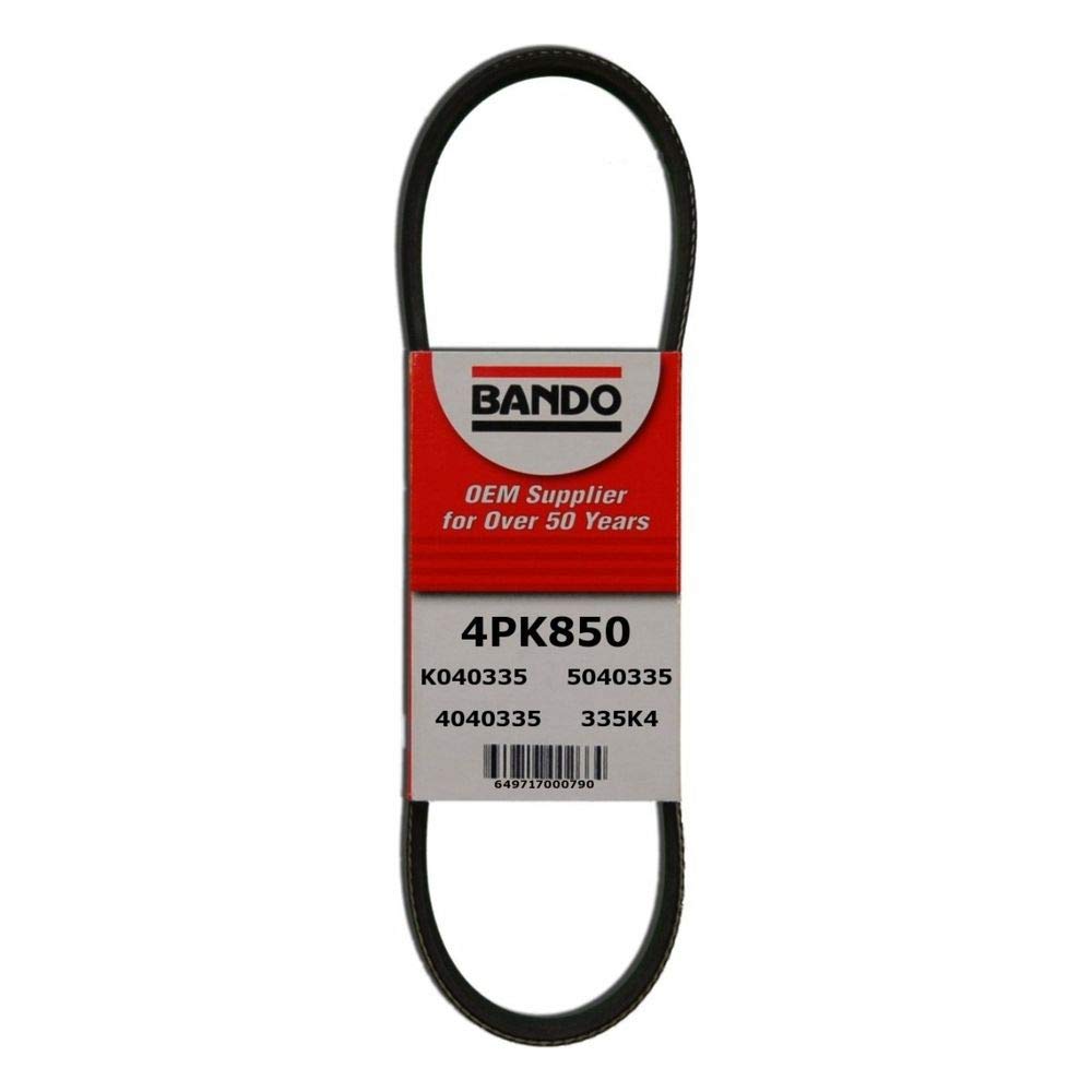 Bando 4PK1210 Cinturón Serpentina de calidad de fábrica, 4PK850 - 4PK850