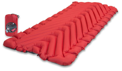 KLYMIT STATIC V LUXE Sleeping Pad, Extra Wide (30 inches), Best Camping Gear for Car Camping, Travel, and Backpacking