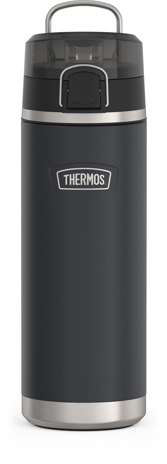 Thermos Icon Series Botella de Agua de Acero Inoxidable 24 oz - 0.7 Litros - Granite