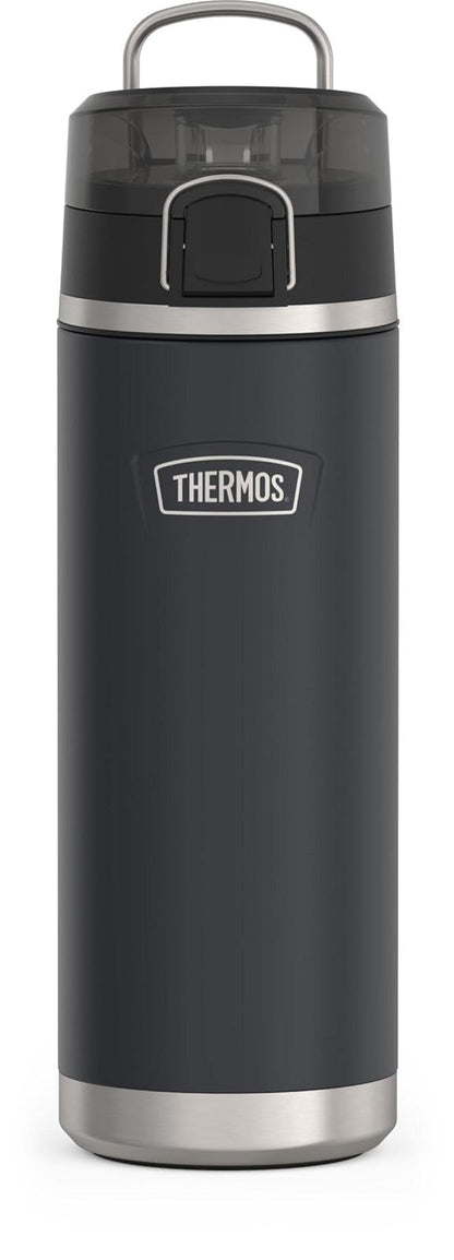 Thermos Icon Series Botella de Agua de Acero Inoxidable 24 oz - 0.7 Litros - Granite