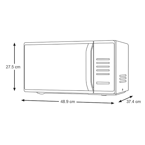 Horno de Microondas Samsung 0.8 Pies, recubrimiento interior en ceramica, modo ECO ahorra consumo de energia, descongelado rapido, blanco, modelo MS23K3513AW/AX