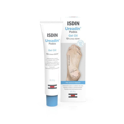 ISDIN Lambdapil, Champú Anticaída, Ayuda a Reducir la Caída del Cabello y Estimula el Crecimiento Capilar, 200ml + Ureadin Podos Gel Oil, Repara e hidrata los pies secos y agrietados, 75ml