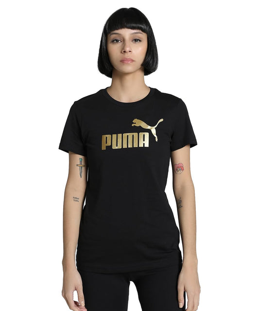 PUMA ESS Metallic No. 1 Logo tee TeesUnisex Adulto