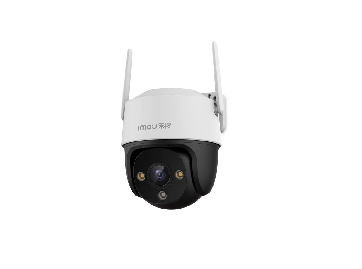 Imou Cruiser SE+ 4MP Cámara Vigilancia WiFi Exterior con Visión Nocturna en Color, IP66 Cobertura Visual de 360​​°, Sirena y Luz Blanca/Detección de Humanos/Audio bidireccional/Ranura MicroSD