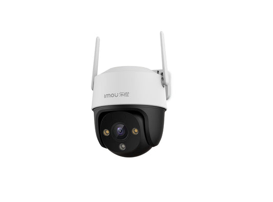 Imou Cruiser SE+ 4MP Cámara Vigilancia WiFi Exterior con Visión Nocturna en Color, IP66 Cobertura Visual de 360​​°, Sirena y Luz Blanca/Detección de Humanos/Audio bidireccional/Ranura MicroSD