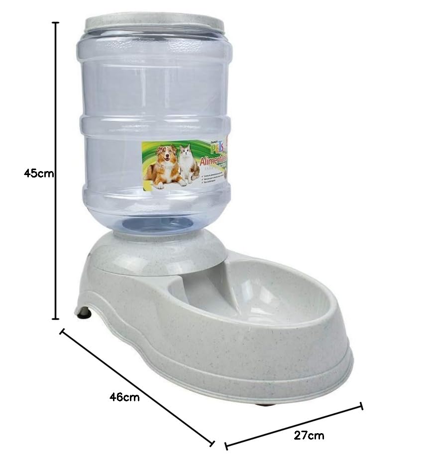 Fancy Pets Alimentador Grande para Perro con Capacidad de 15 Libras o 6.8 Kilos