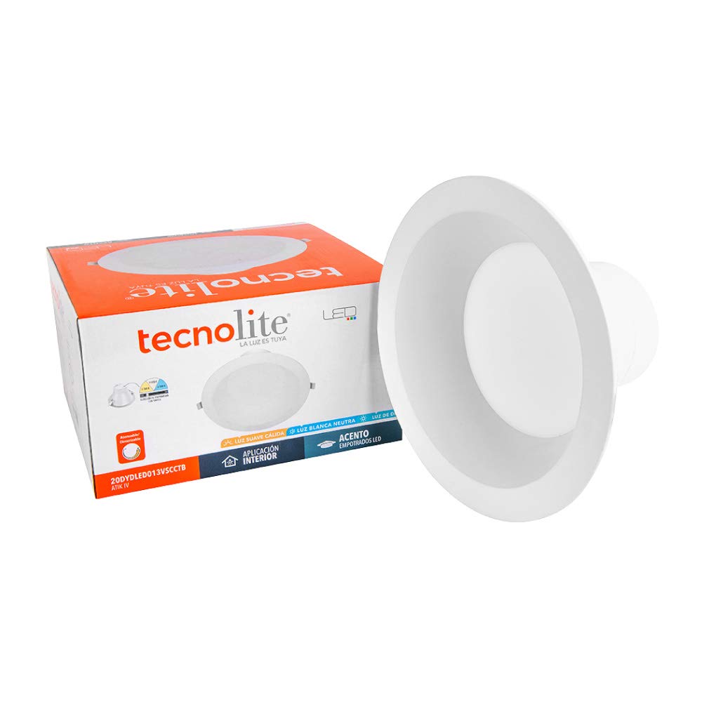 INTERIOR EMPOTRADOS LED 20W 3000-6500K