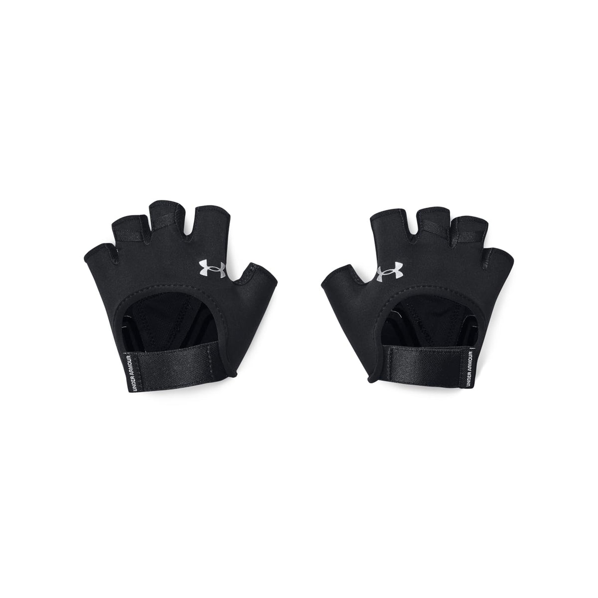 Under Armour Guantes de Entrenamiento para Mujer, Medio Dedo - Negro - EXCH
