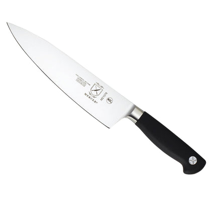 Mercer Culinary Genesis Cuchillo corto forjado reforzado para chef, 8" (20.32 cm)