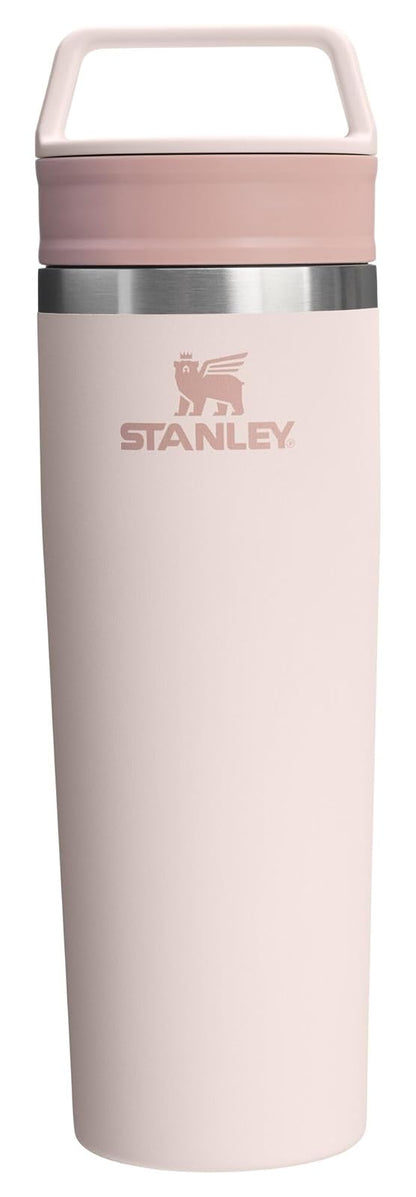 Stanley Café-To-Go Taza de Viaje Térmica de Acero Inoxidable, 16-20 oz - Rosa Cuarzo - 20 onzas