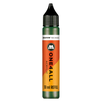 Molotow ONE4ALL Pintura Acrílica de Refill, Verde Universes Green, 180 ml - 30 ml - Verde (Future Green)