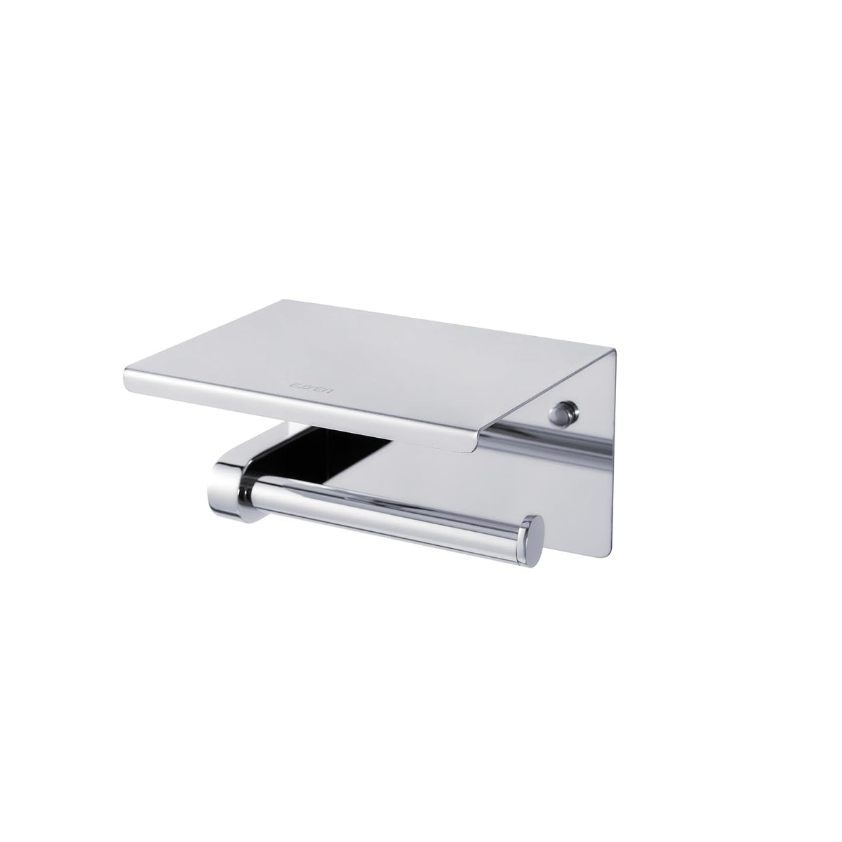 Interceramic PORTAPAPEL Essen Round con REPISA Cromo Pulido