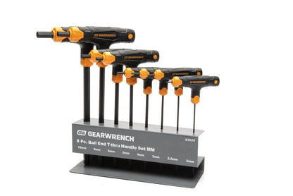 GEARWRENCH 83520 - Juego de llaves hexagonales con mango en T (8 unidades)