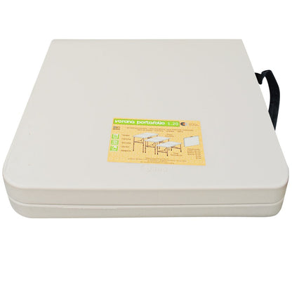 Mesa Portatil Plegable Verona Portafolio 120cm 3 Alturas Diferentes