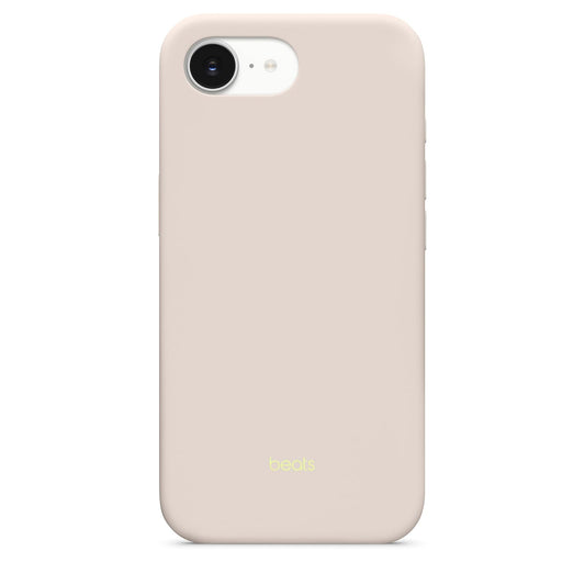 Beats - Funda con MagSafe de para el iPhone 17e, Delgada, Ligera y Resistente con Acabado Mate y Forro de Microfibra – Gris calizo