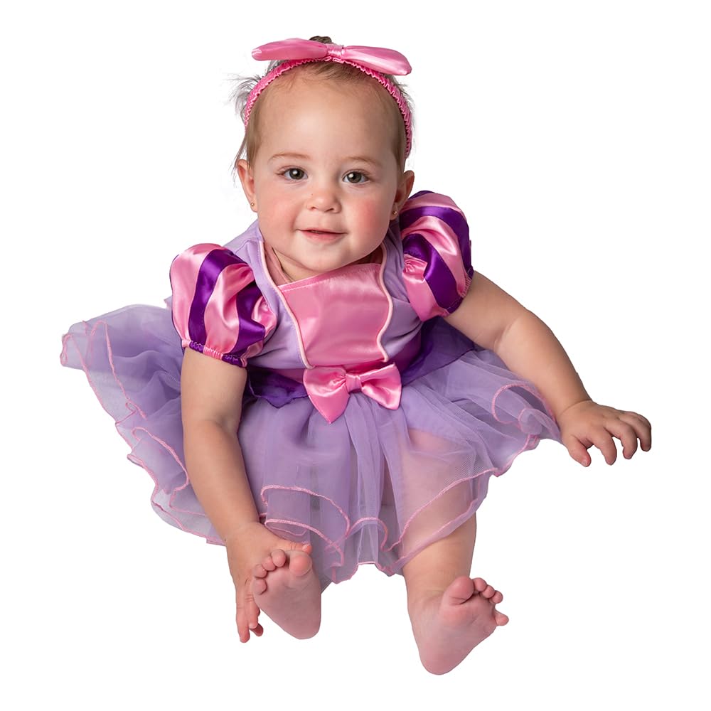 Disney Disfraz para Bebé Rapunzel Modelo F15375-AZN12M, Lila, Talla 12 meses. Fantasy Ruz