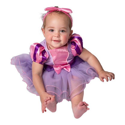 Disney Disfraz para Bebé Rapunzel Modelo F15375-AZN12M, Lila, Talla 12 meses. Fantasy Ruz