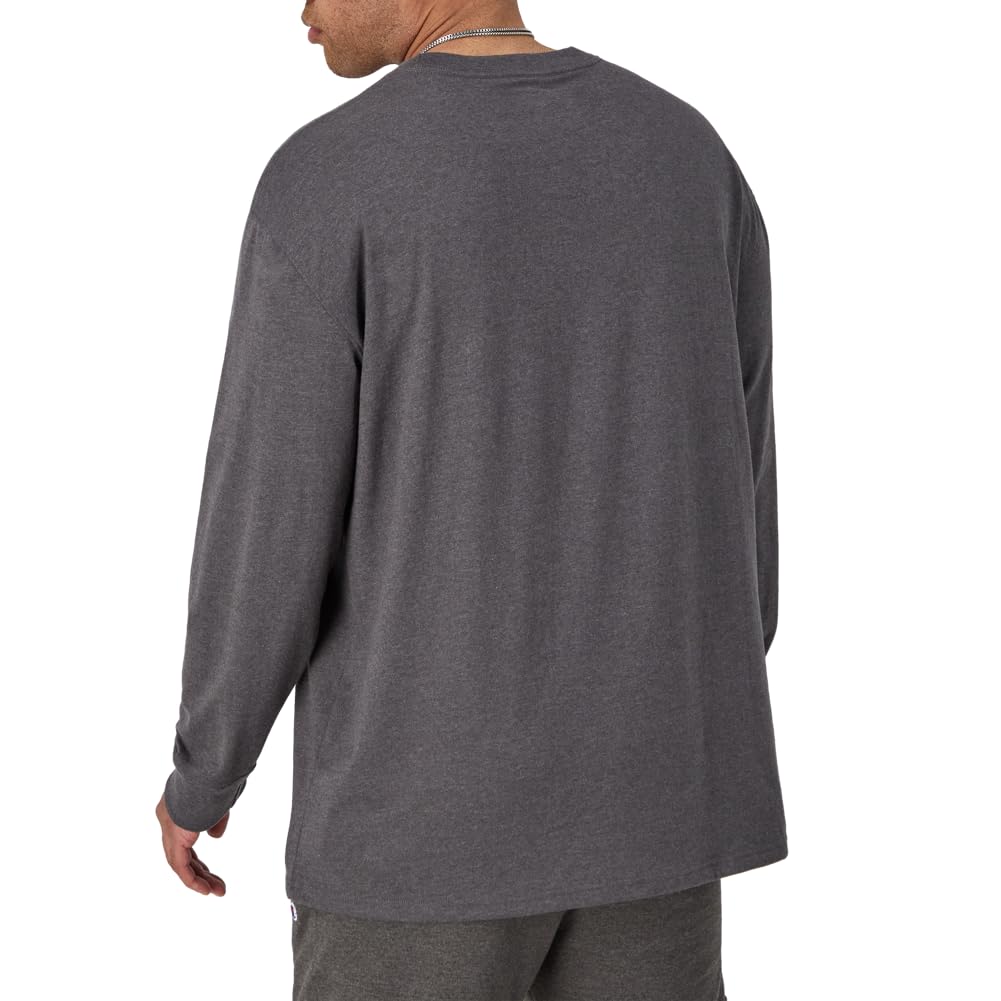 Champion Playera de Manga Larga, Playera con Logotipo, Playera clásica con Logotipo Camiseta para para Hombre
