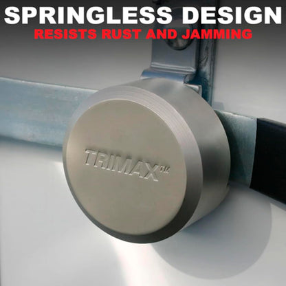 Trimax - Cerradura para puerta de remolque THPXL Hockey Puck con grillete interno, se puede volver a abrir