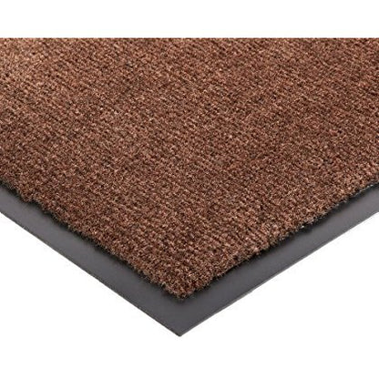 Durable Corporation-654S46 Wipe-N-Walk - Alfombrilla de Entrada para Interior de Alfombra, 1,2 x 1,2 m, Color Gris