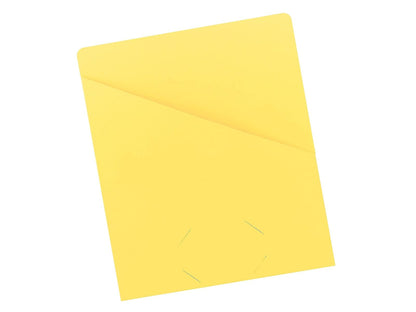 Smead Slash - Fólder, carta, 11 puntos, 25 unidades, amarillo.