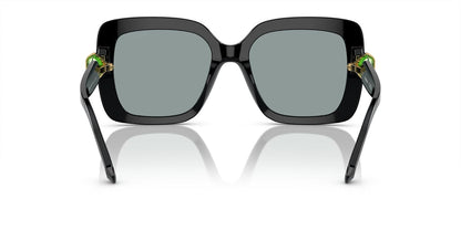 Swarovski 0SK6001 Gafas de Sol para Mujer, Forma Square Color Negro