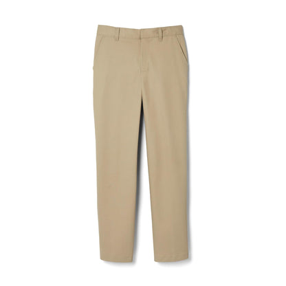 French Toast pantalón de sarga de ajuste relajado para niño - 12 - Caqui beige