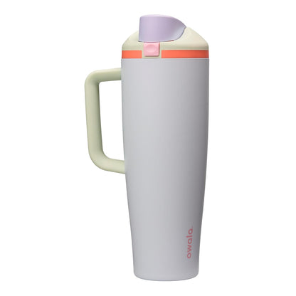Owala FreeSip Vaso de Acero Inoxidable con Popote, 40 oz - Beach House - 40oz