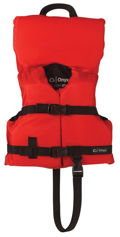 Onyx - Chaleco Salvavidas para Uso General, Rojo, Ajustable, Ligero, Unisex-Adultos - Rojo - Infantil
