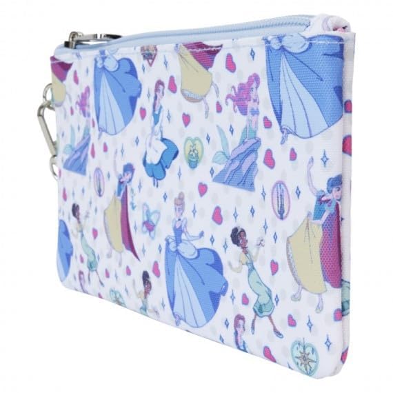 Loungefly Disney: Princess Manga Style Nylon Wristlet Wallet