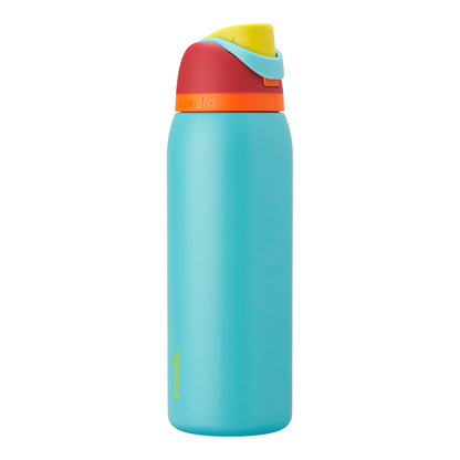 Owala FreeSip Botella de Agua con Popote de Acero Inoxidable, 32-40 oz - Dulzura de verano - 40 oz