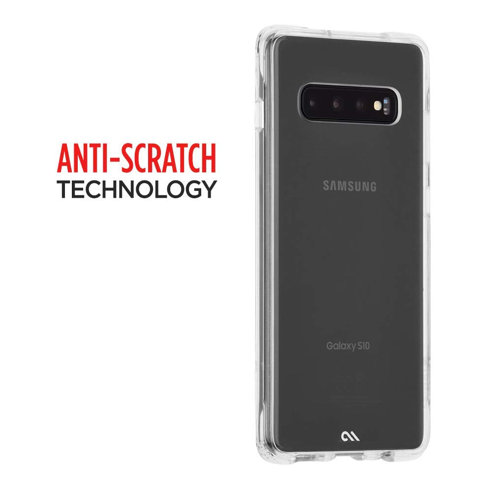Case-Mate - Tough - Samsung Galaxy S10 Clear Case - Clear