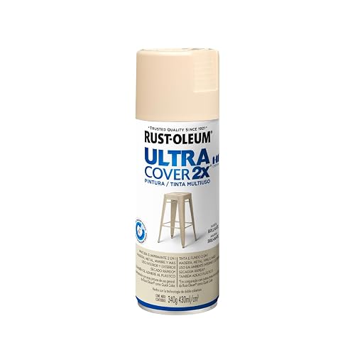 Rust-Oleum Ultra Cover 2X Marfil Brillante Aerosol 340 g