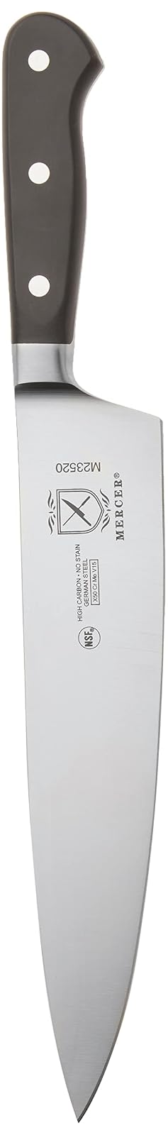 Mercer Culinary Renaissance Cuchillo de chef forjado, con remaches, 9" (23 cm)