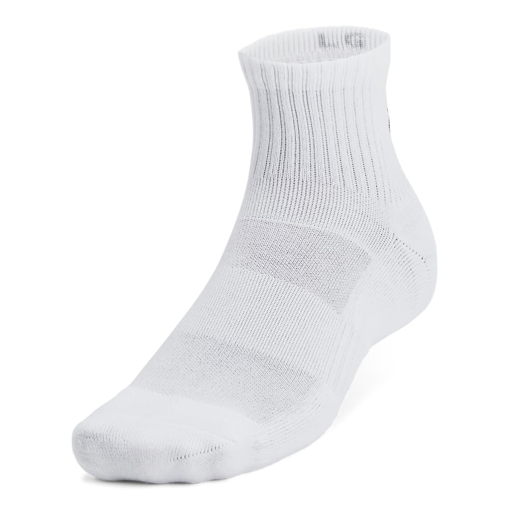 Under Armour Paquete de 6 calcetines de algodón para entrenamiento Calcetín Unisex adulto