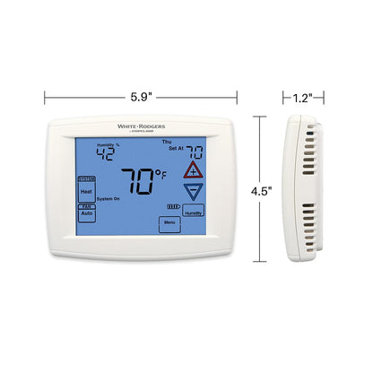Emerson 1F95-1291 - Termostato táctil de 7 días con control de humedad
