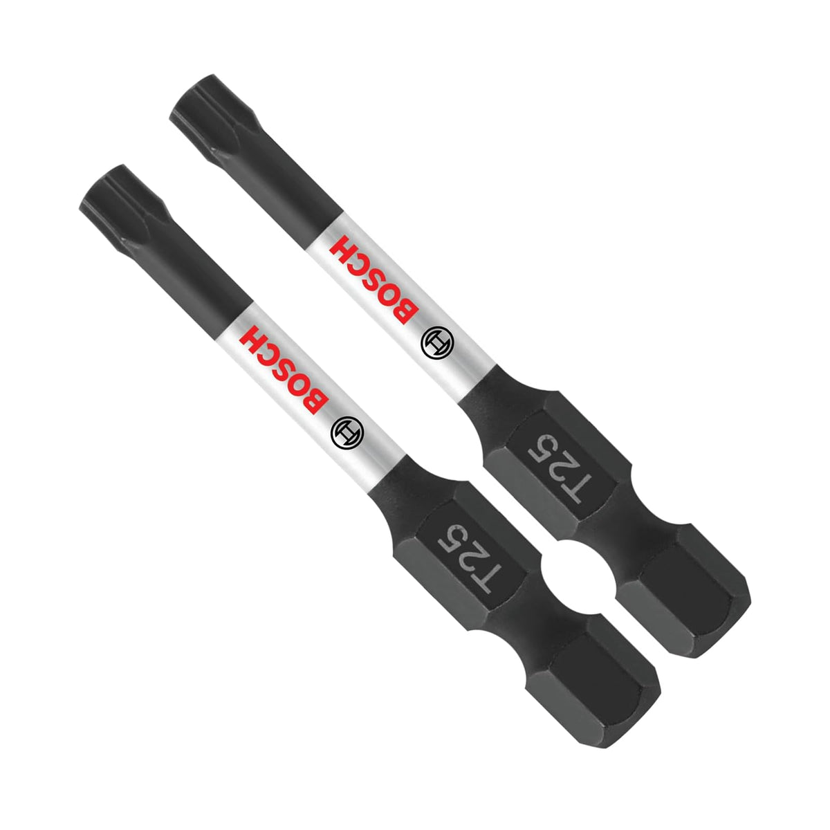 BOSCH ITT252B paquete de 10 unidades de 2 pulgadas Torx #25 - Brocas de potencia de atornillado resistentes a impactos