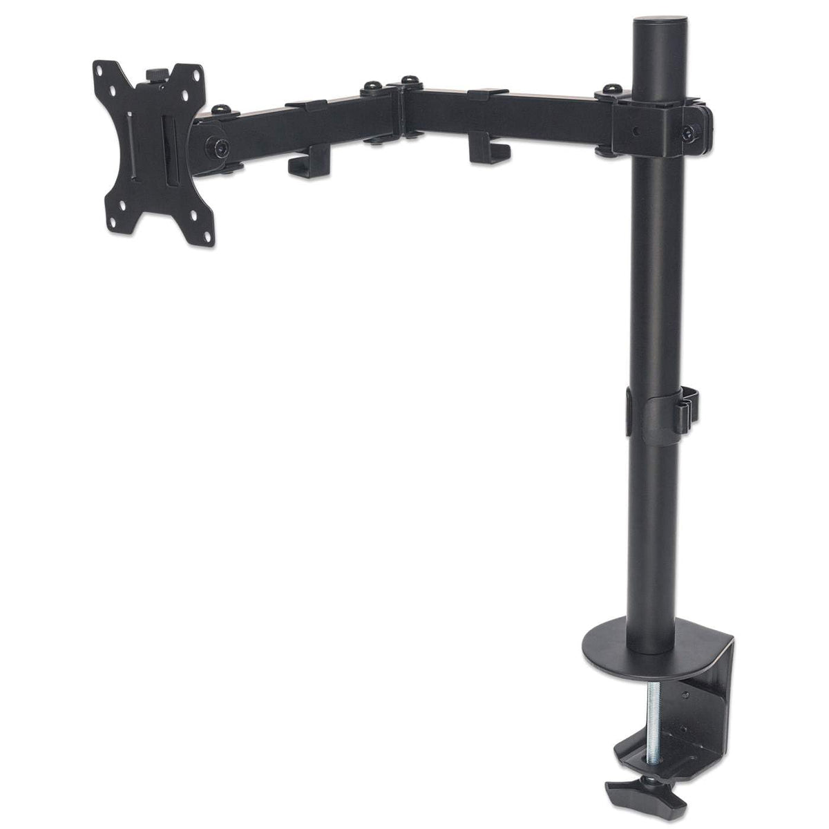 Soporte para Monitor Manhattan de 13 a 32 Pulgadas con Brazo Articulado, Compatible VESA 75x75 y 100x100, Ajuste de Inclinación y Rotación 360°, Soporta 8 kg, 461542