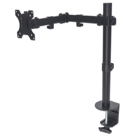 Soporte para Monitor Manhattan de 13 a 32 Pulgadas con Brazo Articulado, Compatible VESA 75x75 y 100x100, Ajuste de Inclinación y Rotación 360°, Soporta 8 kg, 461542