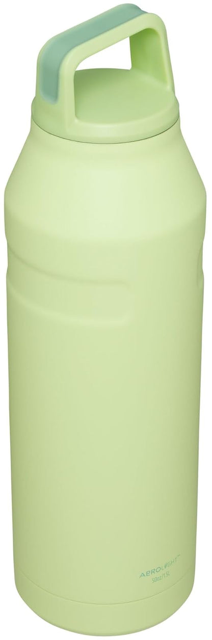 Stanley IceFlow Botella de Transporte 50 oz | Acero inoxidable reciclado, apta para actividades, diseño a prueba de fugas