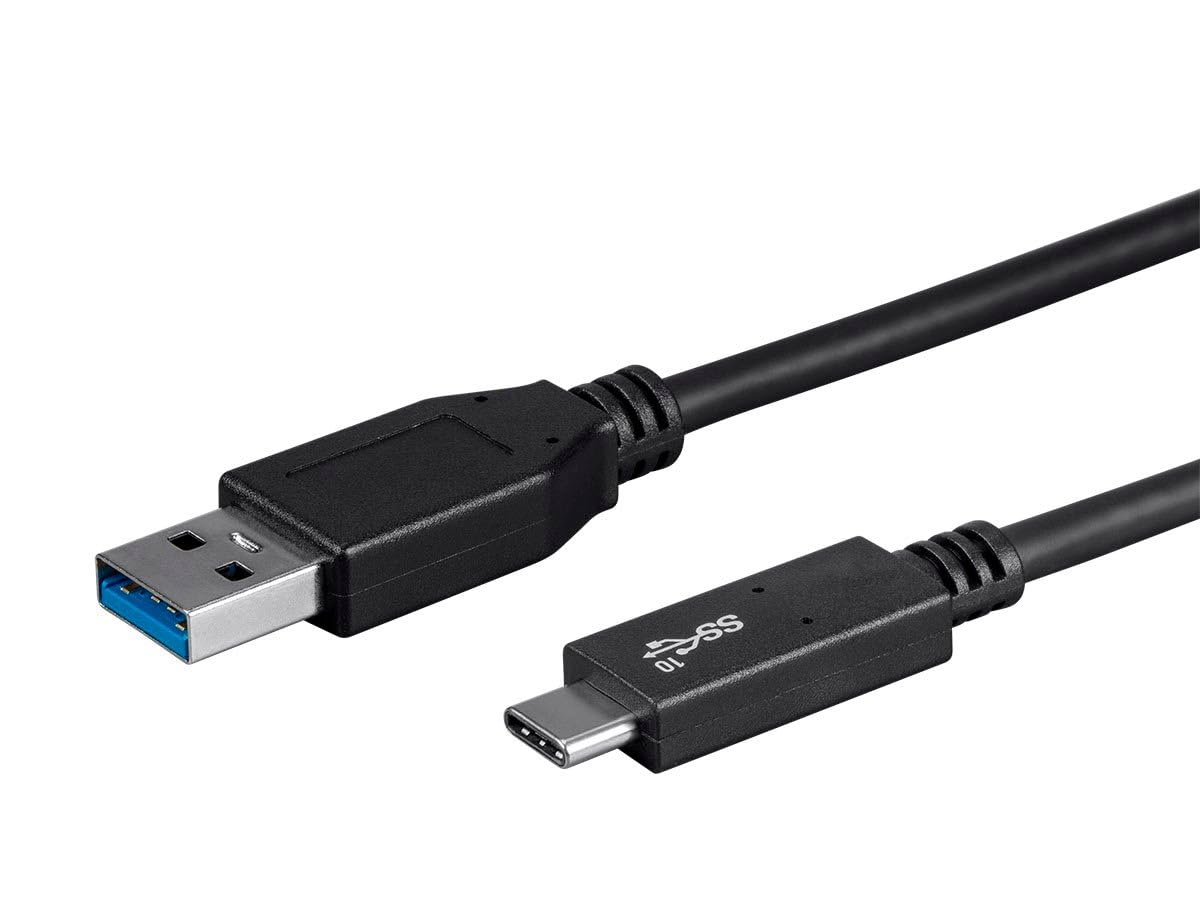 Monoprice Select Series Cable USB C 2.0 USB-C (Tipo C) a USB-A (Tipo A), Negro