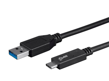 Monoprice Select Series Cable USB C 2.0 USB-C (Tipo C) a USB-A (Tipo A), Negro