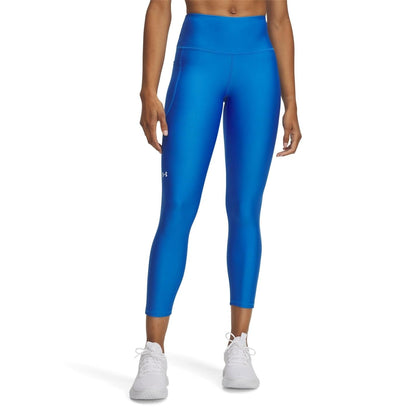 Under Armour Heatgear Leggings de Cintura Alta Mujer - (402) Blue Atlantis - White - CH