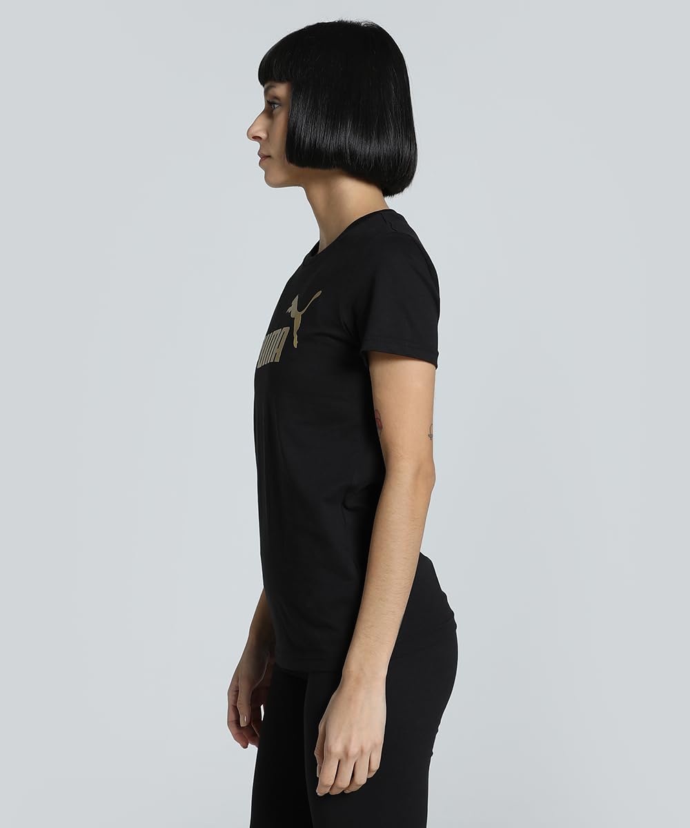 PUMA ESS Metallic No. 1 Logo tee TeesUnisex Adulto