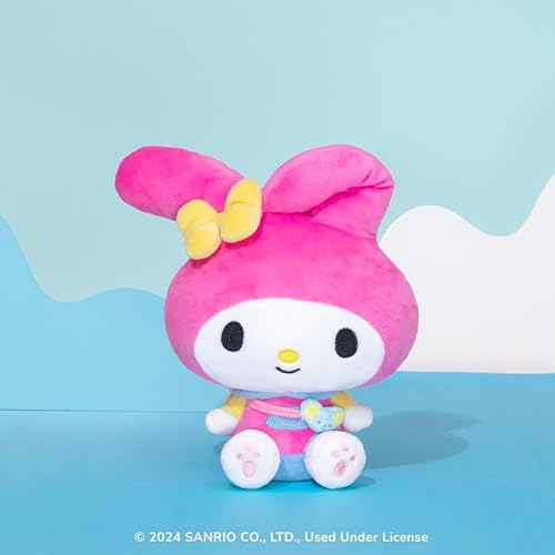 Jazwares Hello Kitty and Friends - Peluche My Melody Series 1 - Sudadera con Capucha de Moda y Accesorio de Mejor Amiga, Producto Oficial de Sanrio