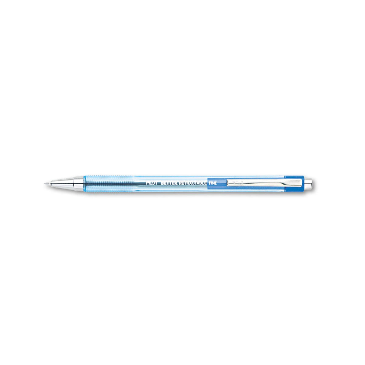 Pilot Better Retractable 30001, Bolígrafo Retráctil, Tinta Azul, Usa Repuesto, Caja de 12