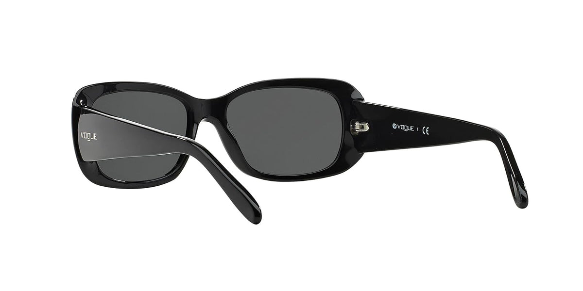 Vogue Eyewear anteojos de sol para mujer, marco de Havana oscuro, lentes degradadas café polar, 55 mm